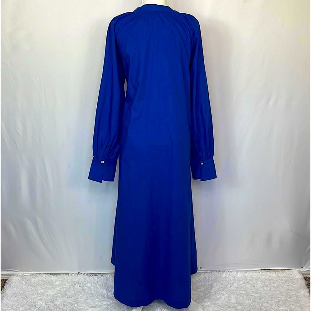 Elegant Blue Maxi Dress - Picture 13 of 16